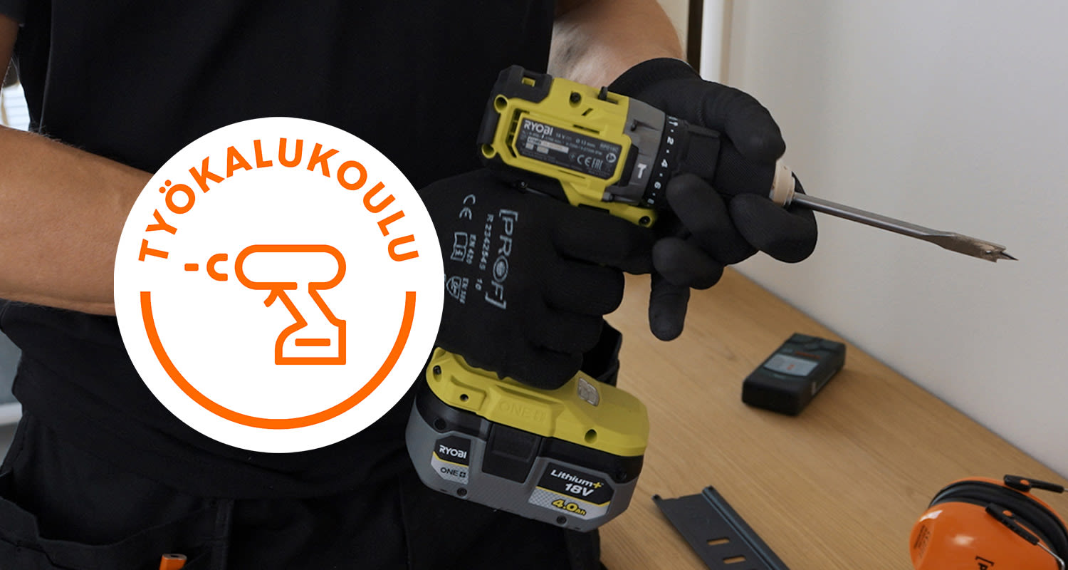 Työkalukoulun työvälinevinkit ensi kertaa työkalua käyttäville