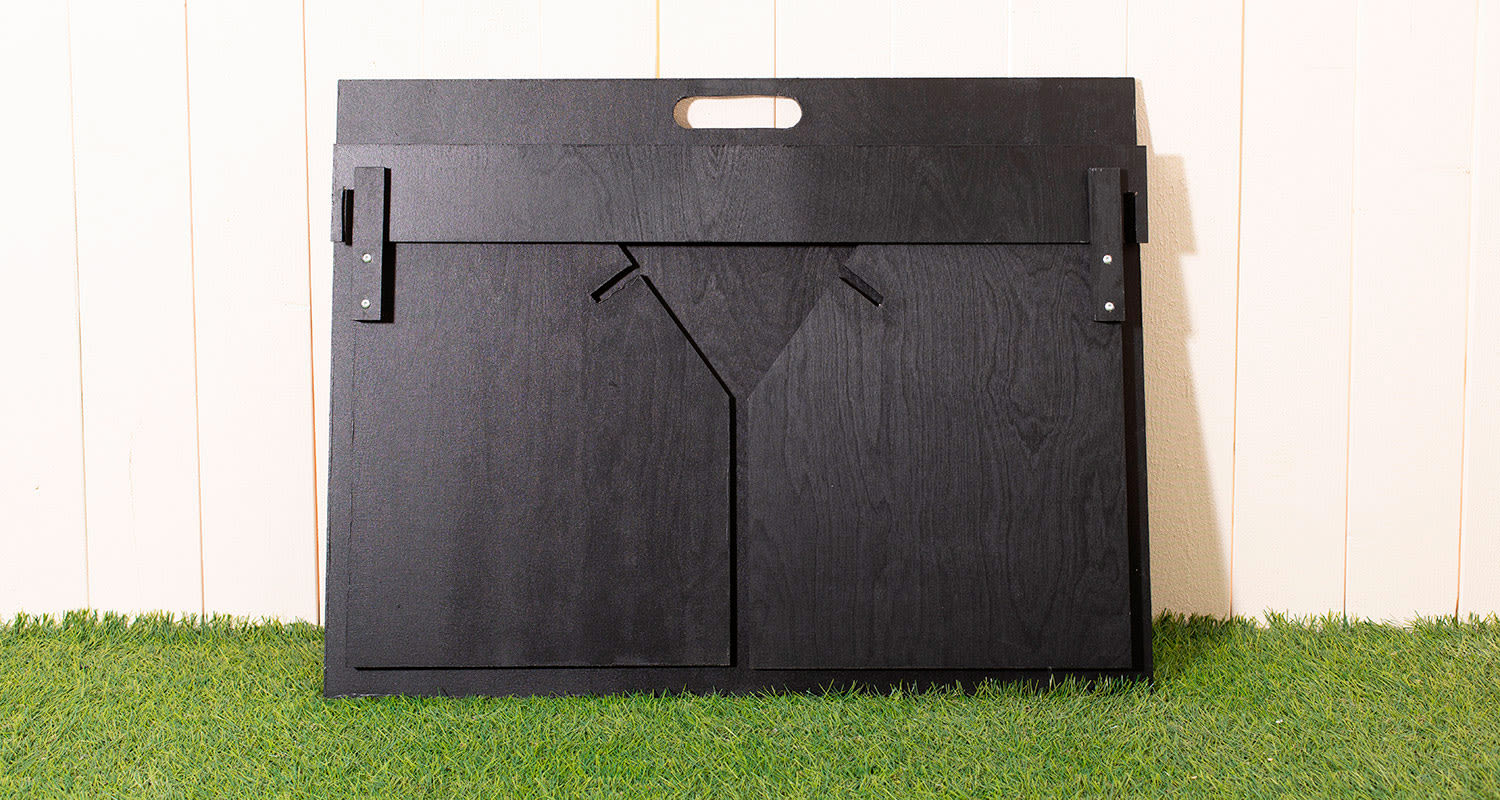 Syöttöseinän teko K-Raudan ohjeilla. Kuvassa syöttöseinän tekovaihe 7.