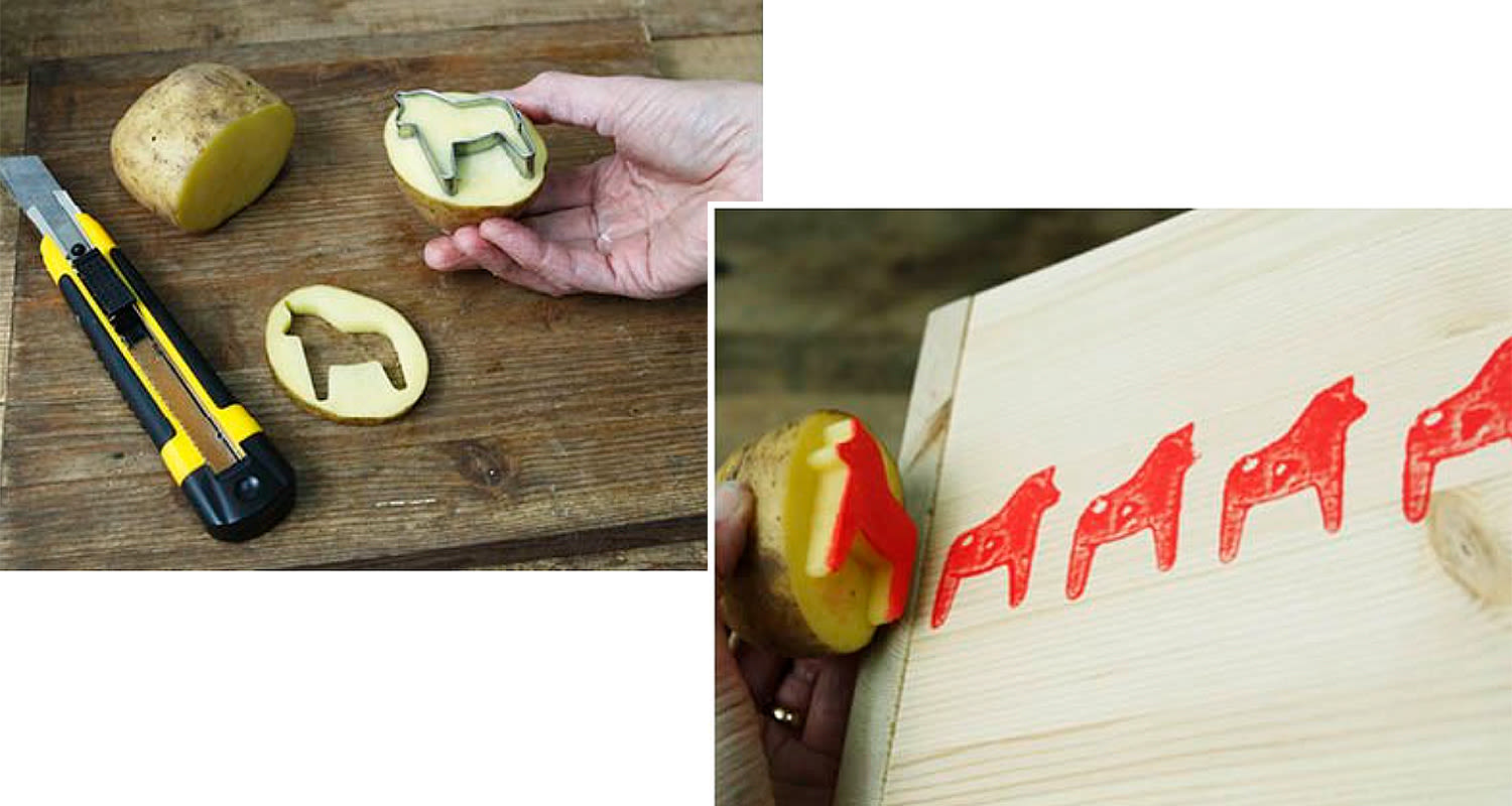 Kuution mallinen kukkalaatikko, työvaiheet 5 ja 6