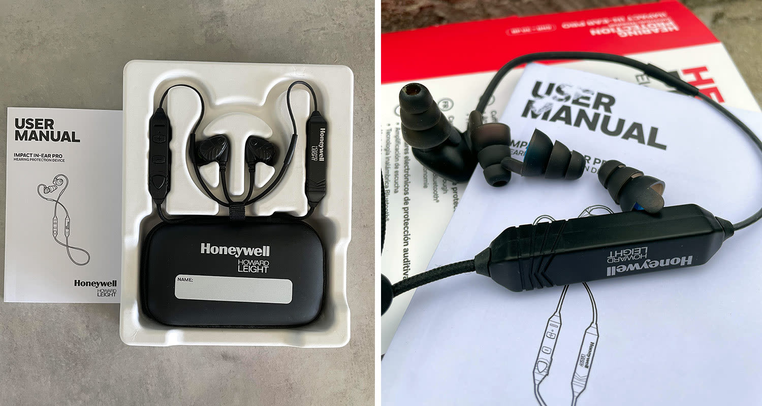 Testissä kuulevat Honeywell-merkin korvatulpat mallia BT IMPACT, tuote on myynnissä K-Raudassa.