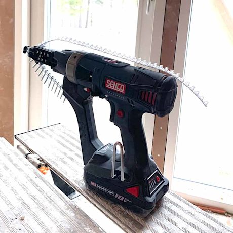 Nauharuuvain Senco työmaalla