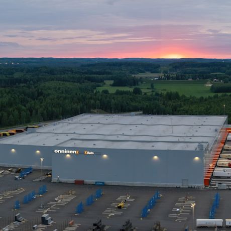 Logistiikkakeskus Onnela ulkoa