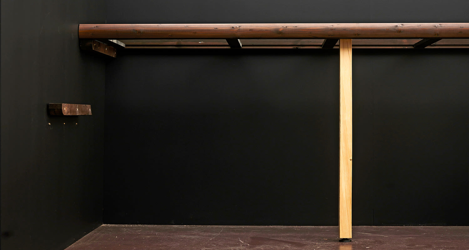 Laude-elementti Cello ja saunan lauteiden asennus.