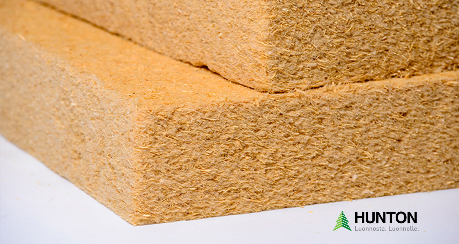 Lähikuva Hunton Nativo puukuitueristelevystä