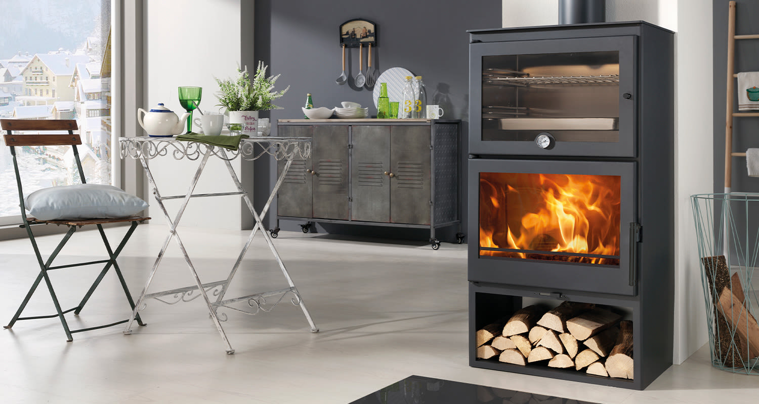 Panadero-takka olohuoneessa.