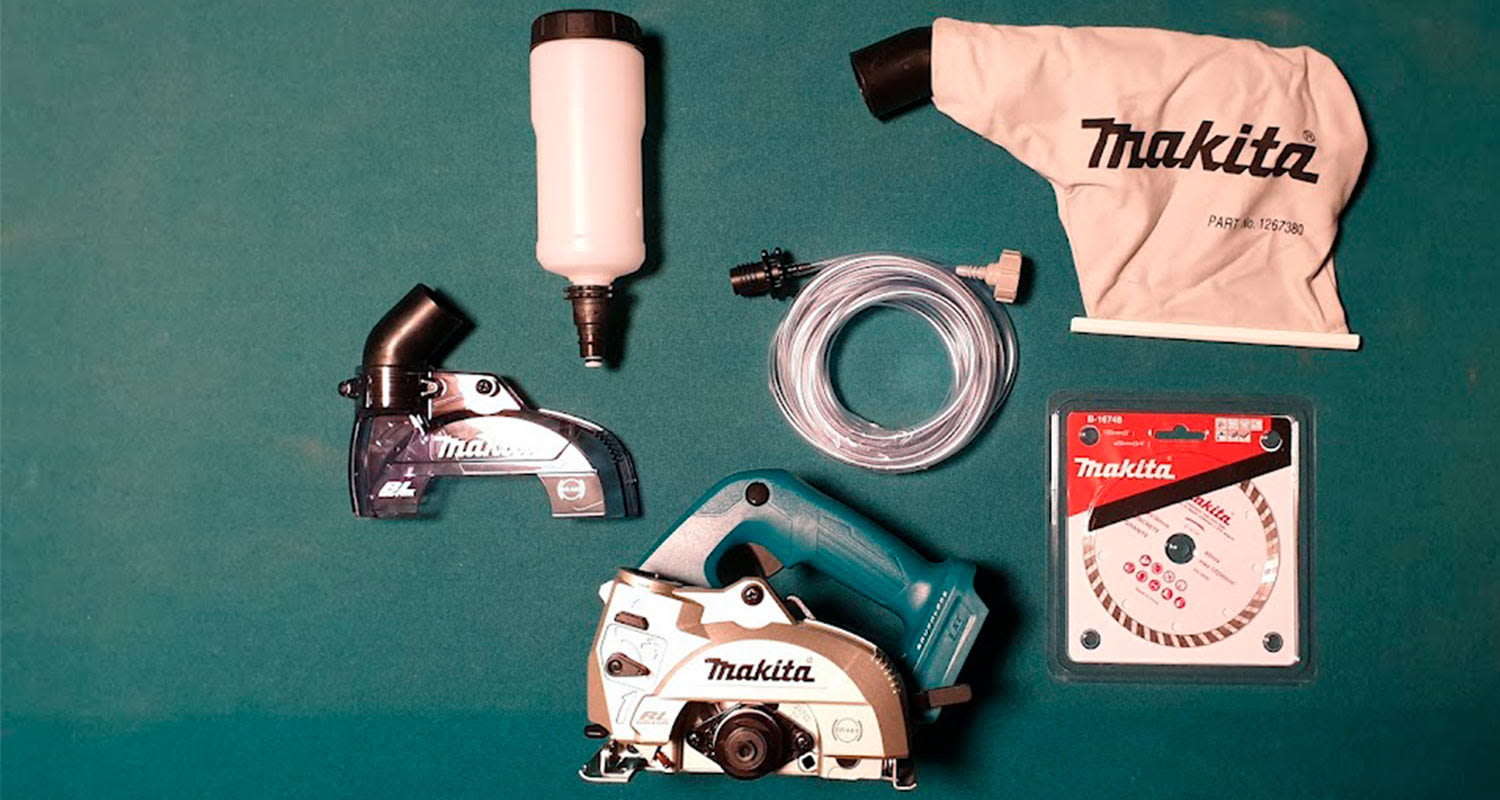 Makita akkulaattaleikkurin testaajan paketin sisältö