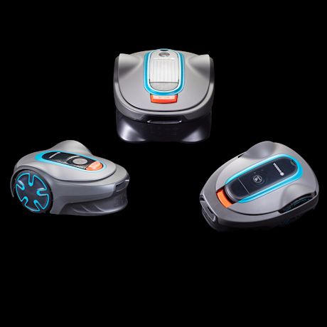 Kolme robottiruohonleikkuria vertailussa: GARDENA Sileno Minimo 500, GARDENA Sileno Life 1000 sekä GARDENA Smart Sileno Life 750