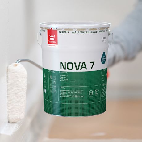 Tikkurilan Nova-rakennusmaalisarja ammattikäyttöön K-Raudasta