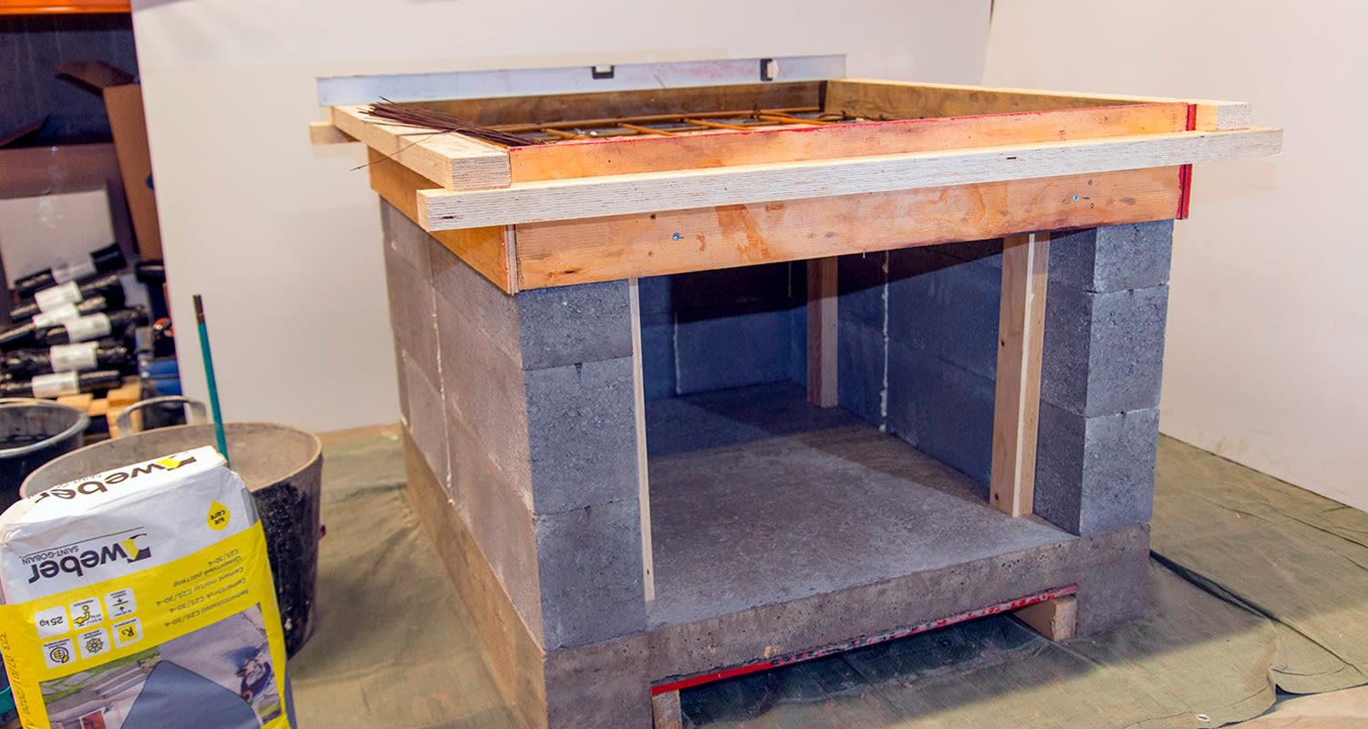 Pizzauunin teon työvaihe 6 B