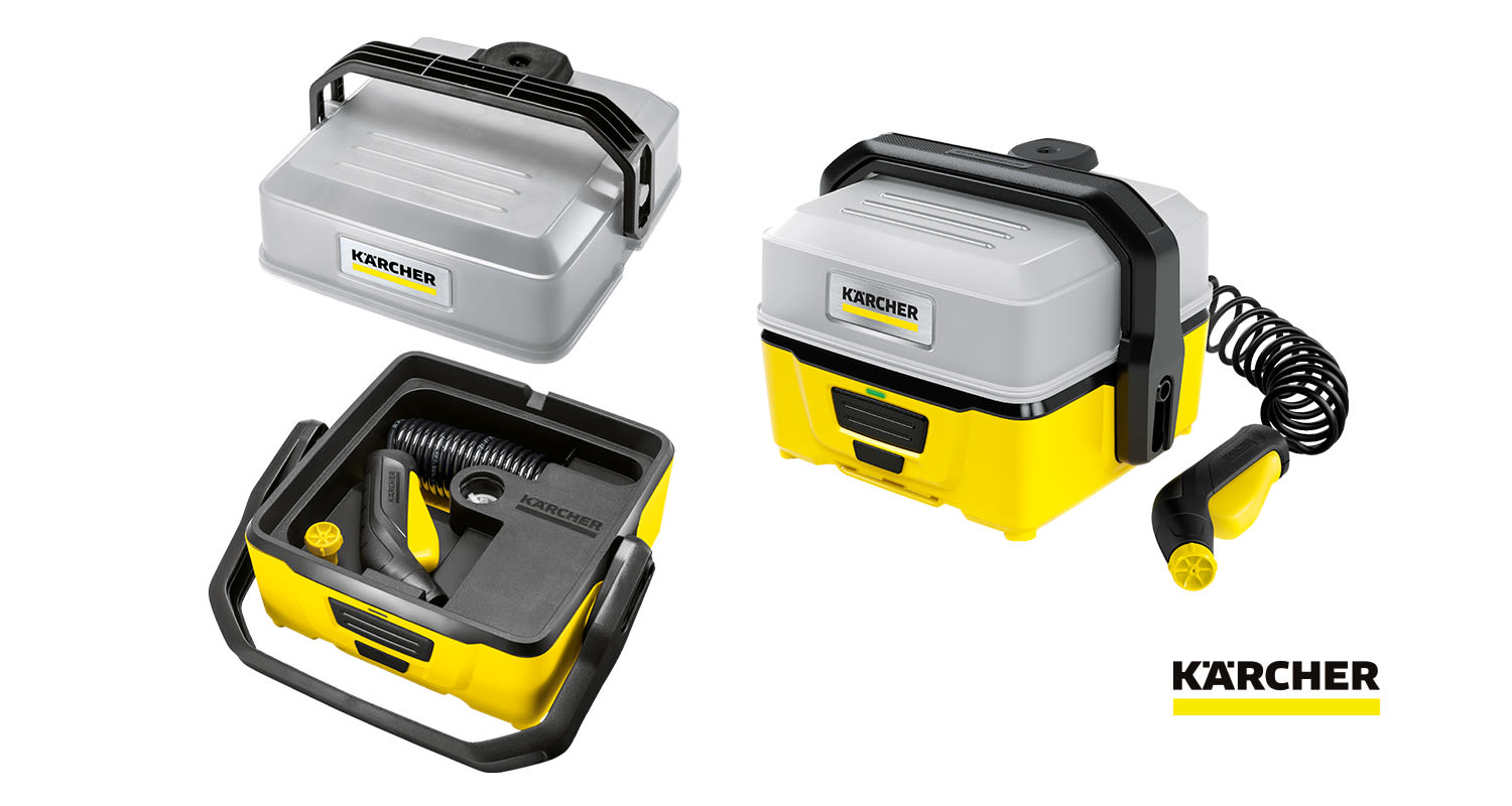 Kärcherin OC 3 PLUS MOBIILI -painepesuri