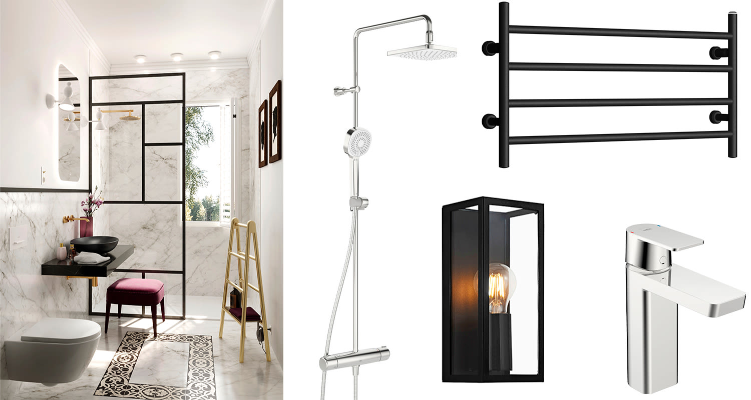 K-Raudan tuotteet ja kylpyhuonetrendit