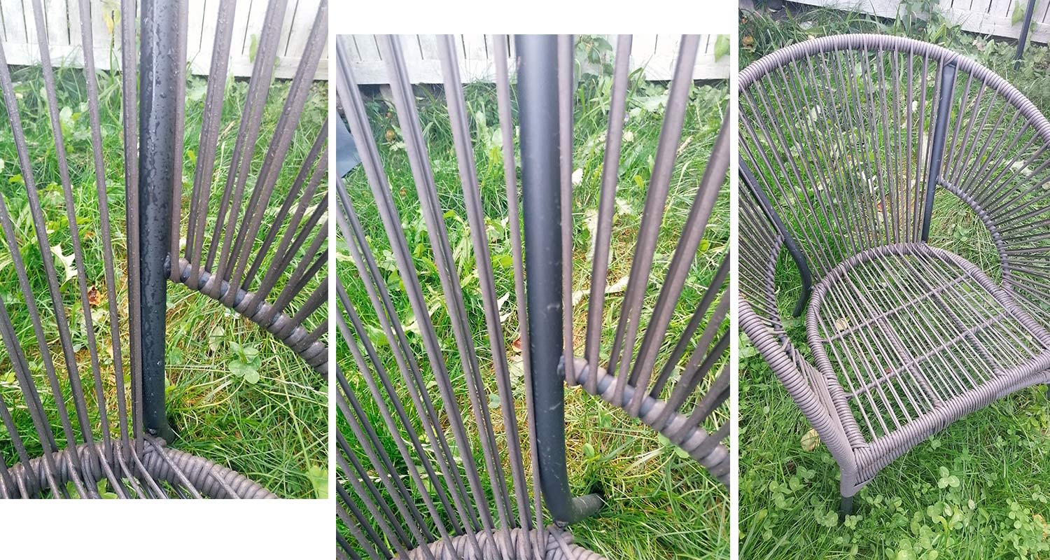 Pihakalusteiden pesu Kärcherin matalapainepesurilla