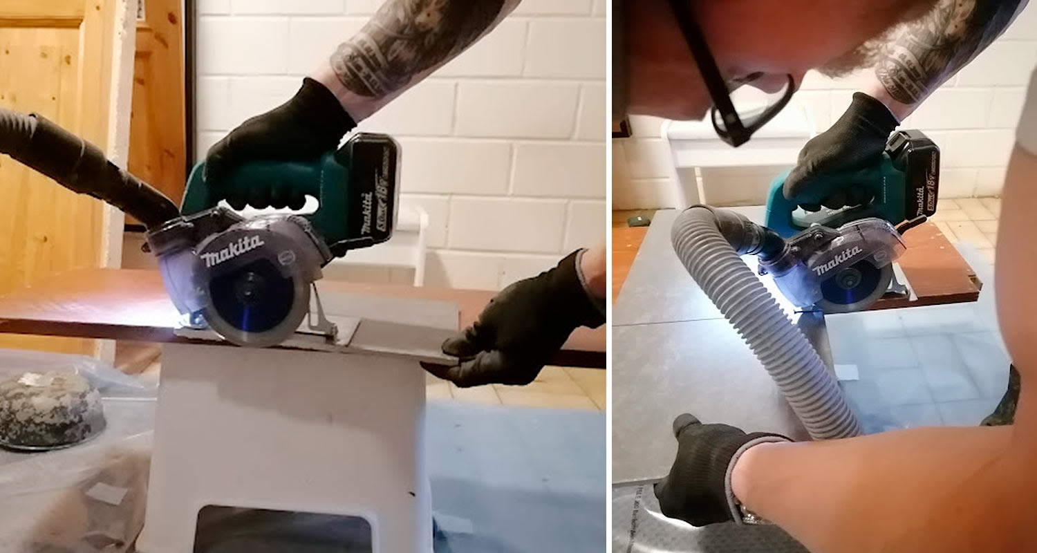 Makitan akkulaattaleikkuri DCC501ZX1 18V testissä ammattilaisella