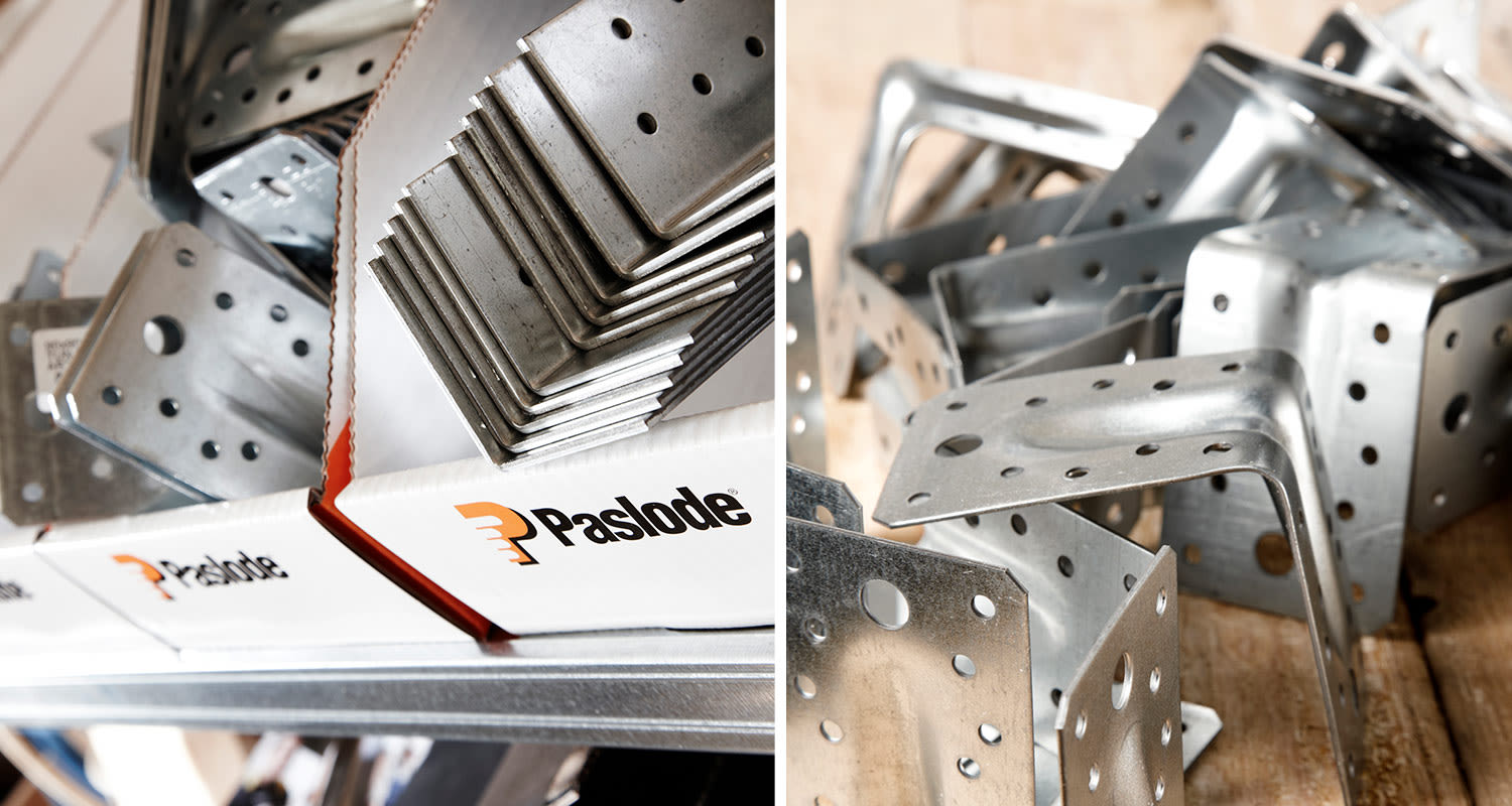 Pasloden Powerline -kiinnikkeet laatikossa