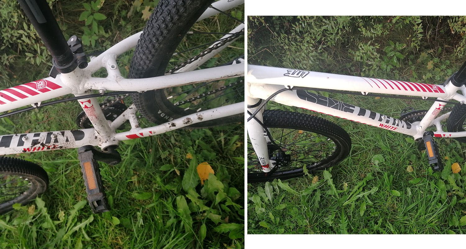 Polkupyörän pesu Kärcherin matalapainepesurilla