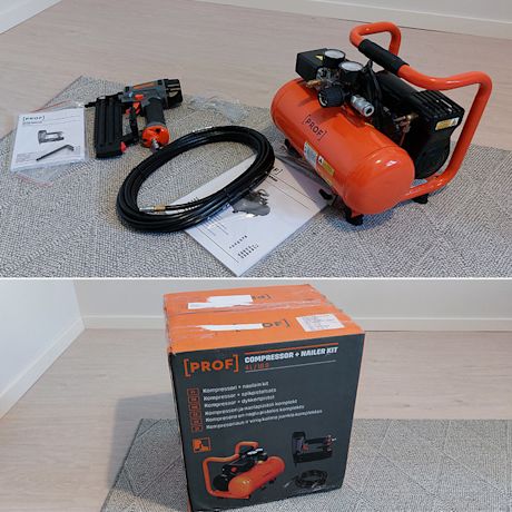 PROF-viimeistelynaulainsetti K-Raudan valikoimista