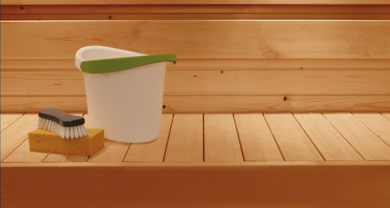 Saunan pesu toteutettuna Supi Saunapesulla.