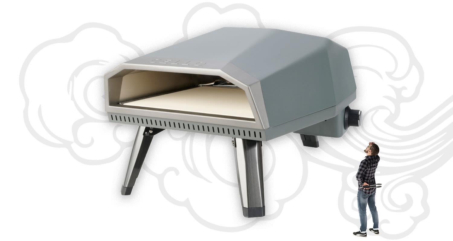 Cello Piccolo -pizzauuni K-Raudasta erittäin nopeaan pizzan paistoon