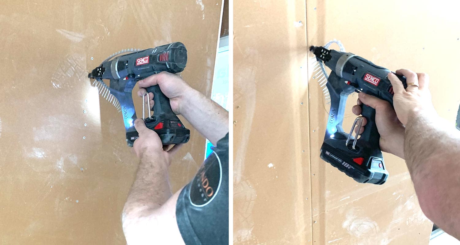 Nauharuuvain Senco käytössä