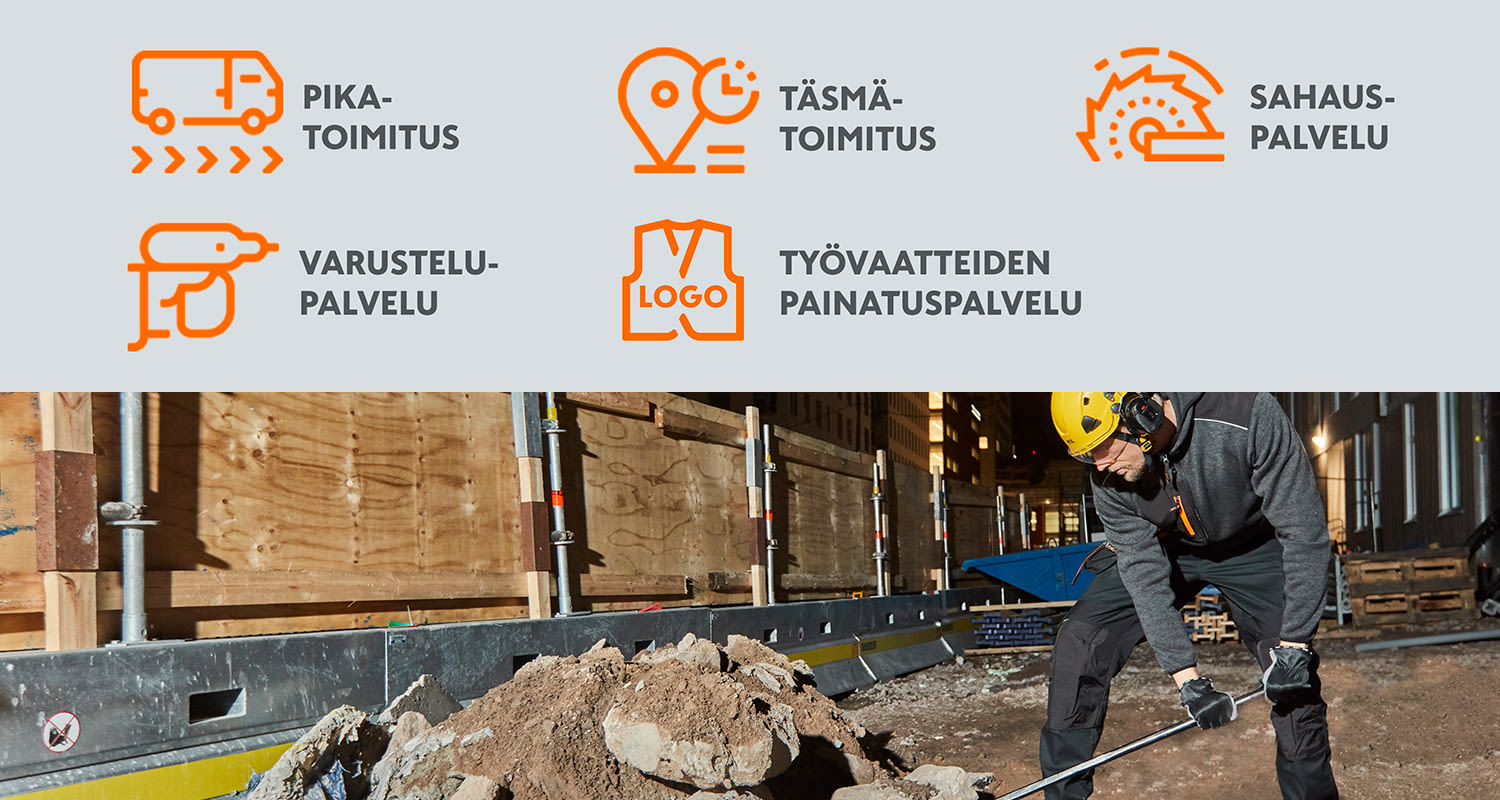 K-Rauta PRO palvelut