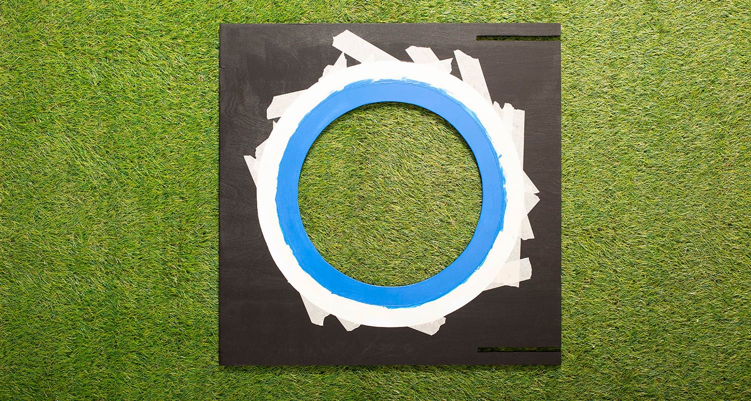 Tarkkuusseinä ja tarkkuusseinän rakentaminen itse onnistuu K-Raudan ohjeilla. Kuvassa tarkkuusseinän rakennusvaihe 5-2.