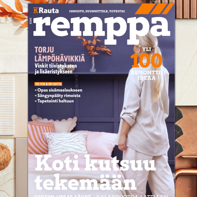Kuvassa syksyn 2025 Remppa-lehden kansi.
