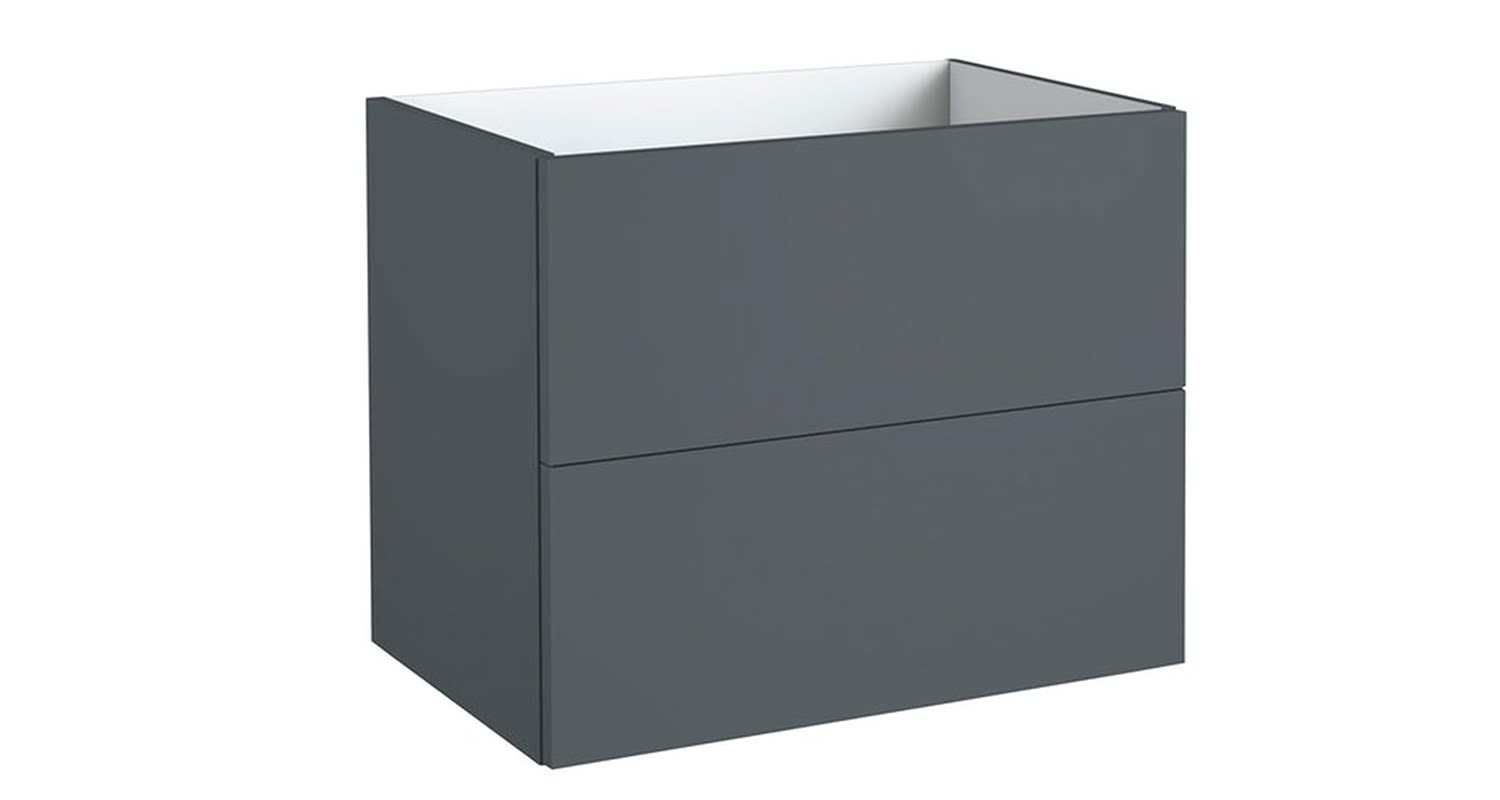 Grafiitinharmaa Cello Wave allaskaappi K-Raudasta