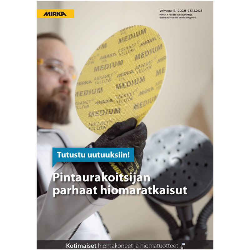 Kuvassa Mirka syysesitteen kansi.