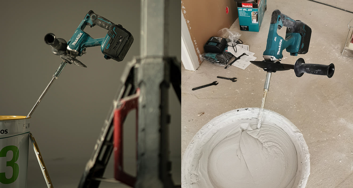 Makitan sekoituskone ammattilaisen testissä