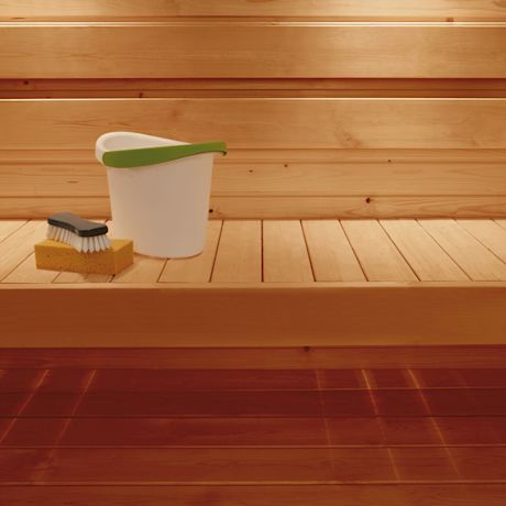 Saunan pesu toteutettuna Supi Saunapesulla.