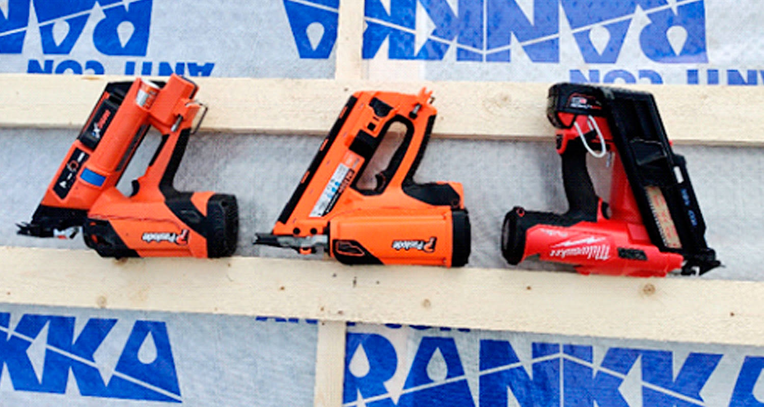 Vierekkäin testatut Pasloden naulaimet sekä yksi kilpaileva merkki