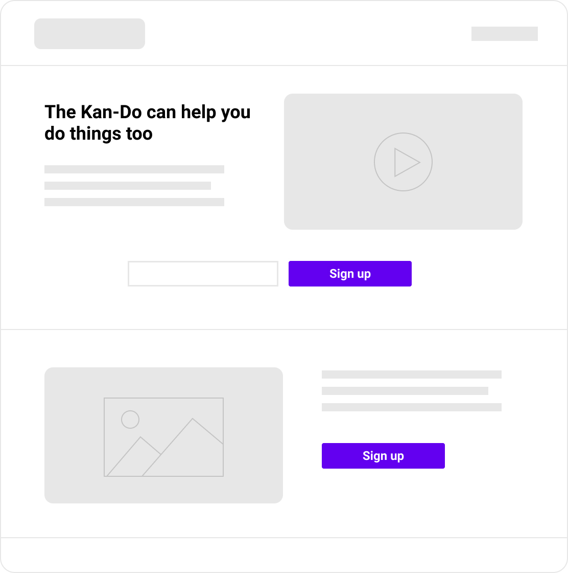 Landing Page with Single CTA