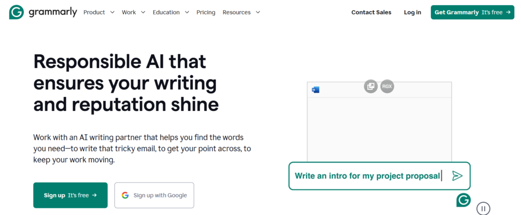Grammarly Screenshot