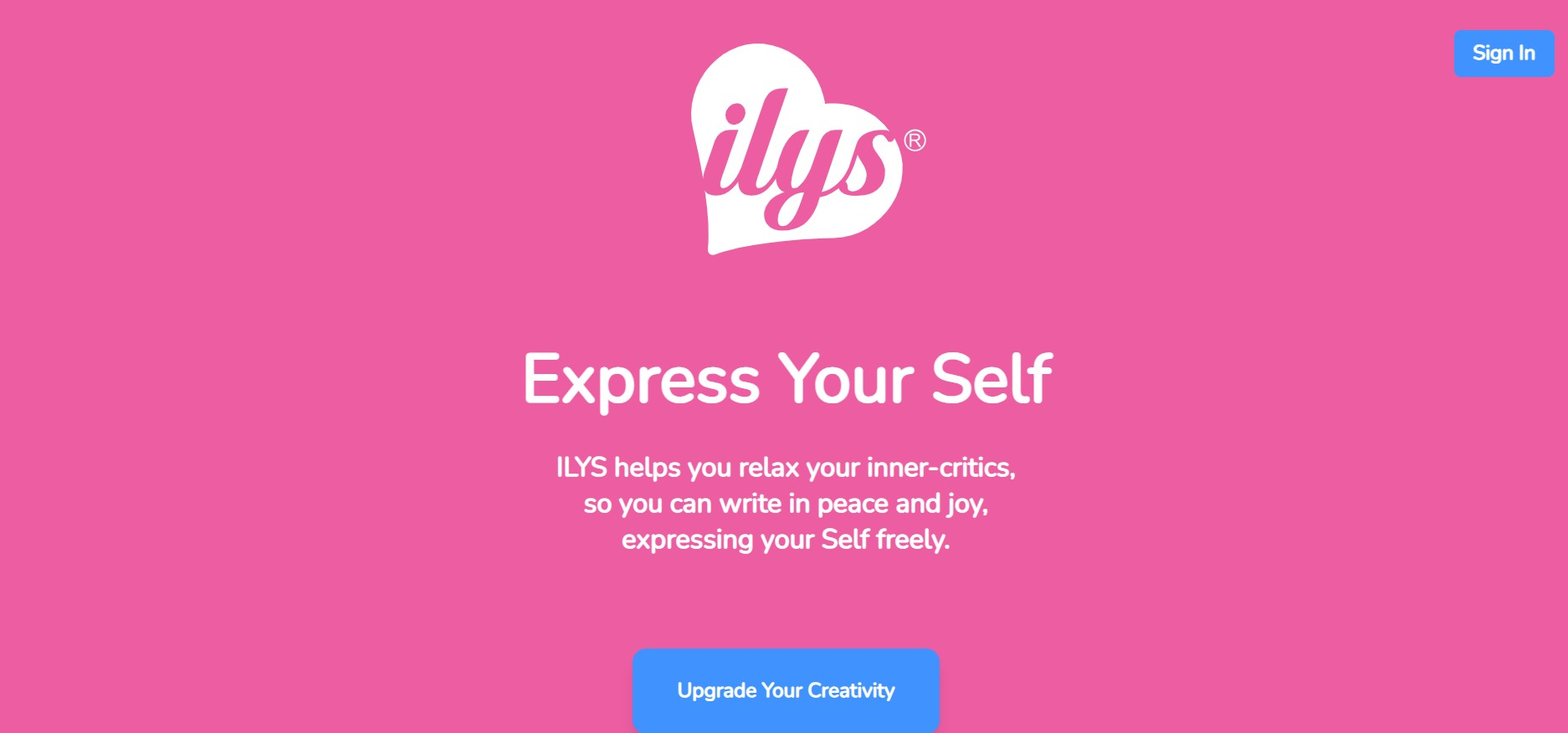 ilys writing tool
