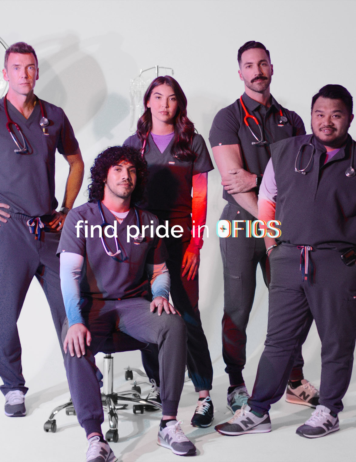 AWESOME AND PROUD. Celebrating LGBTQIA+ healthcare professionals who bring Pride and their whole selves into everything they do — every month of the year.