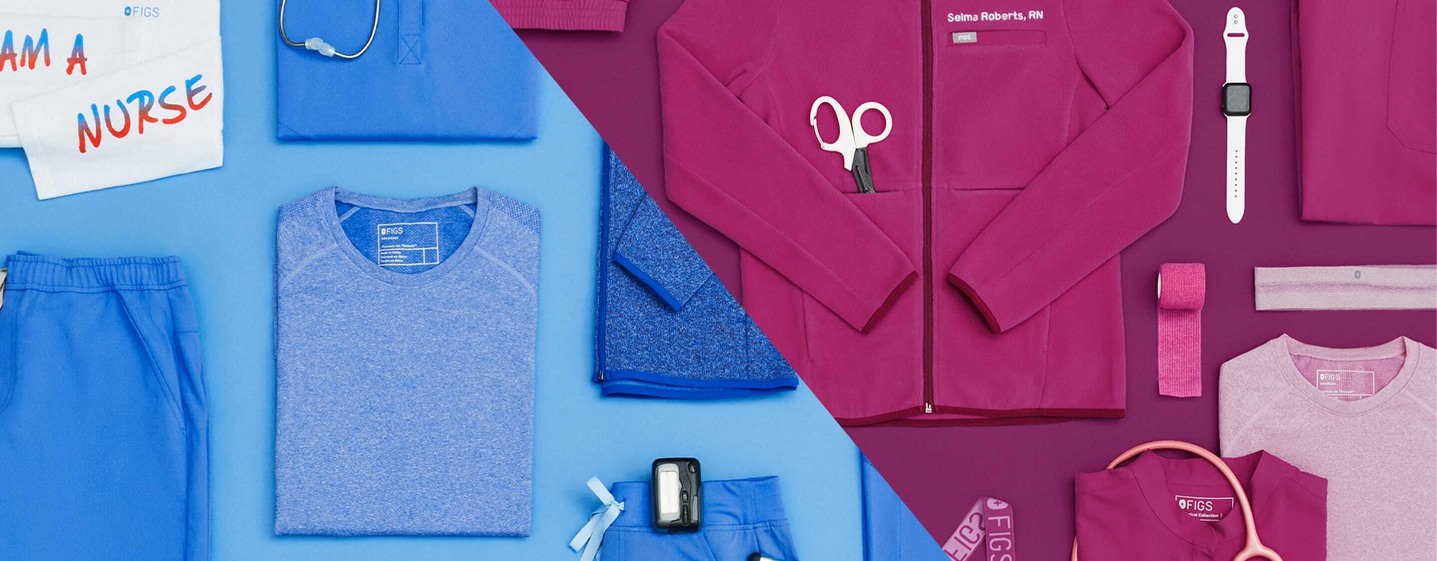 RASPBERRY SORBET + CAPRI BLUE