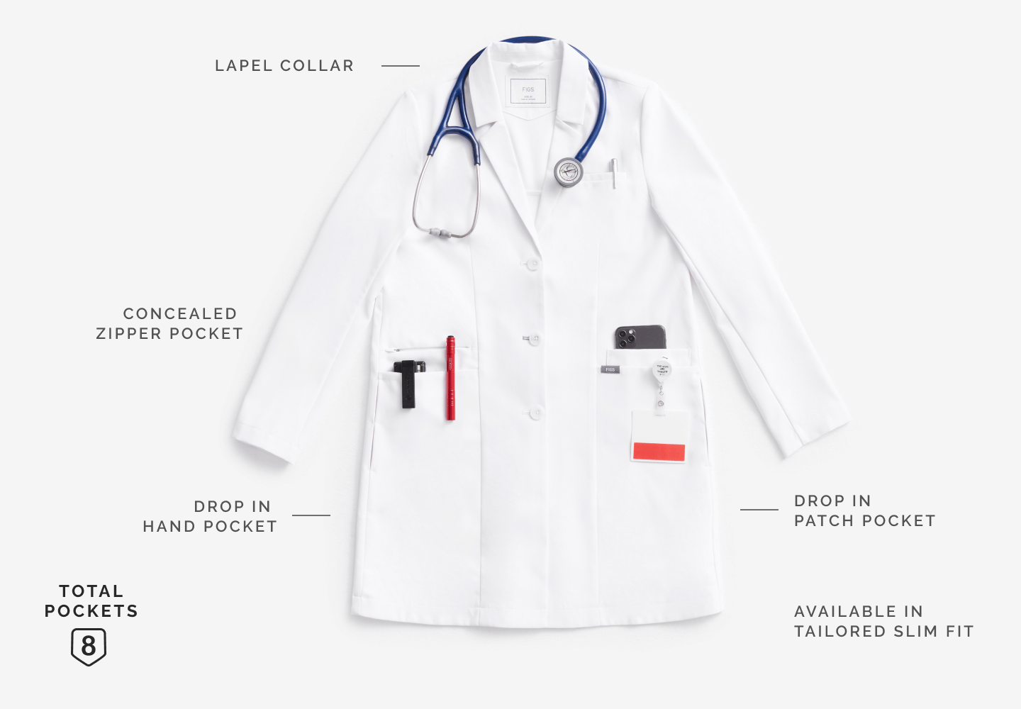 Bellevue Lab Coats