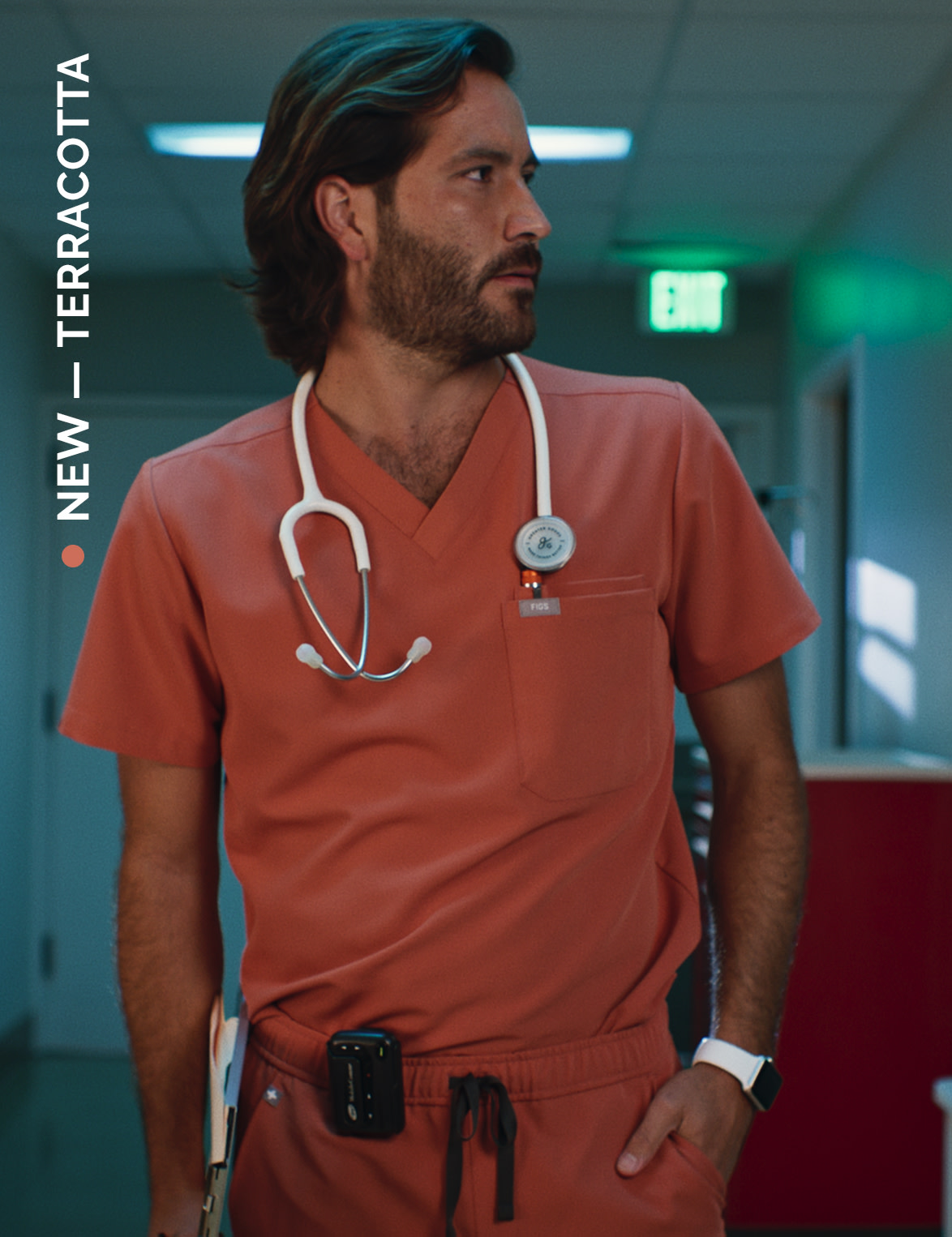 NEW — TERRACOTTA. Awesome is your destiny. Answer the call in this all-new scrub color — here in your favorite Core styles.