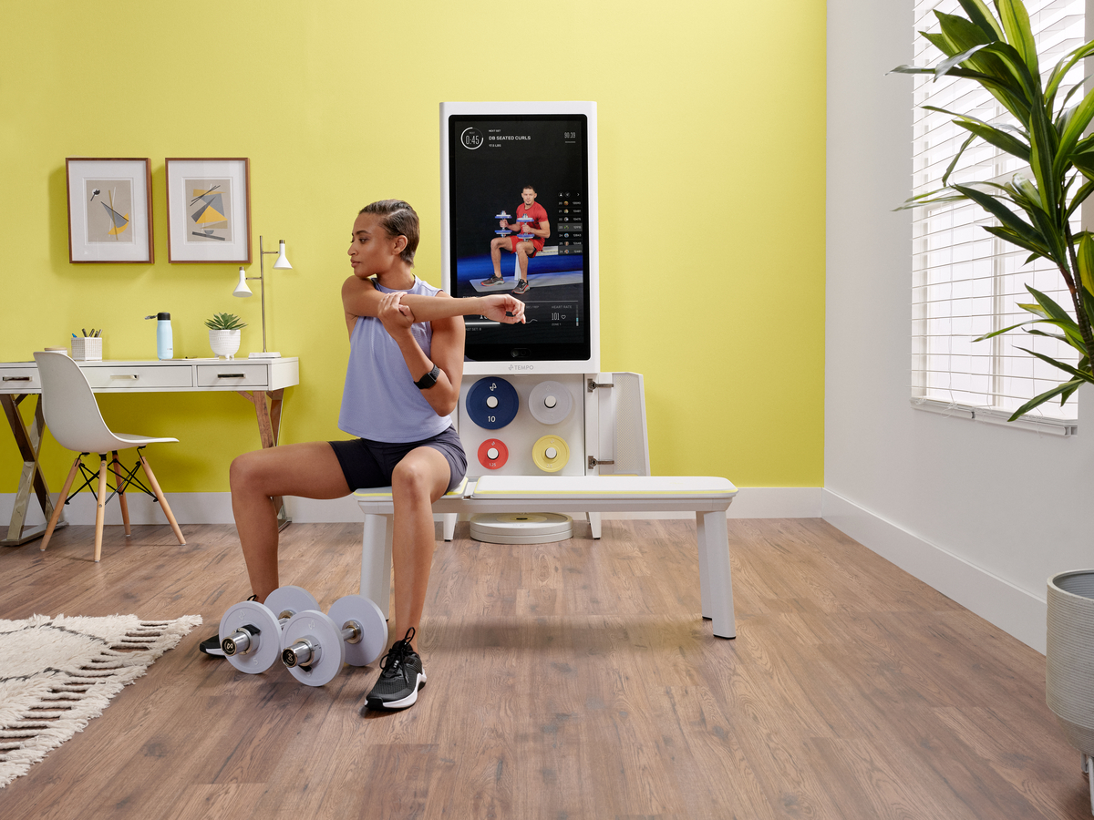 6.8Blog_WomanSitting&StretchingonWorkoutBench