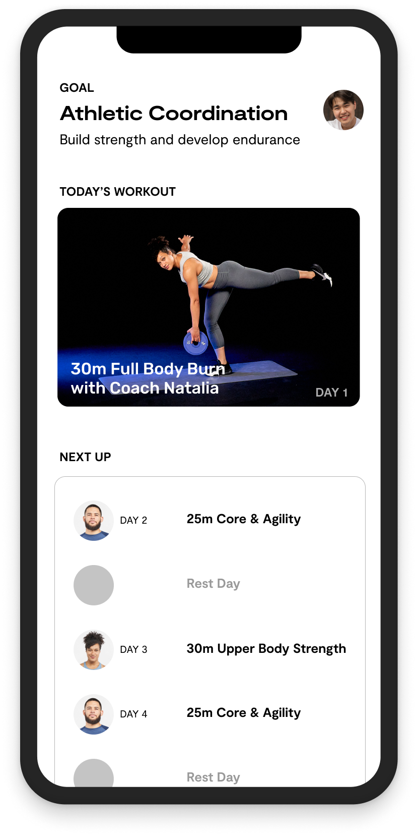 Athletic Coordination UI