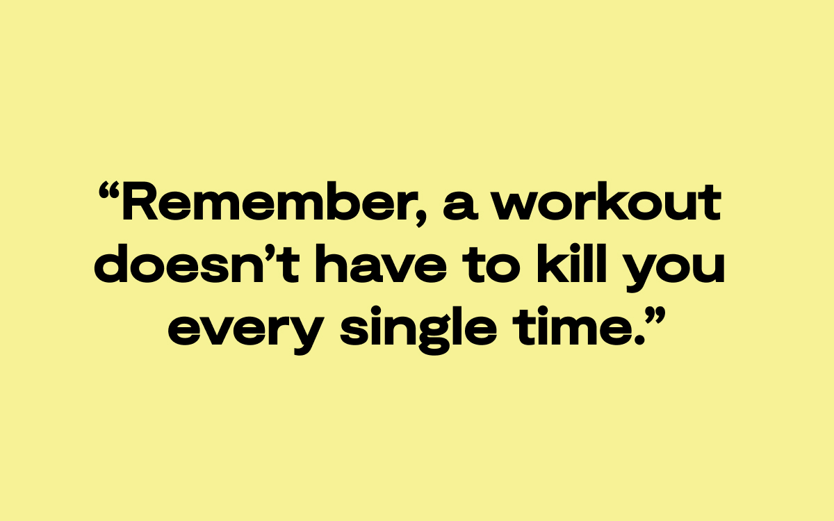 Too sick to train quote 1