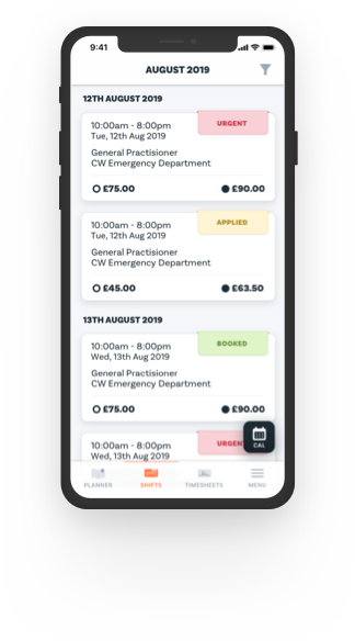 Locum Workers' App