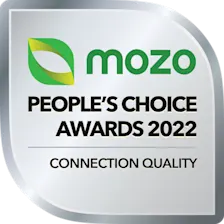 Mozo People's choice awards 2022 - Connection Quality award