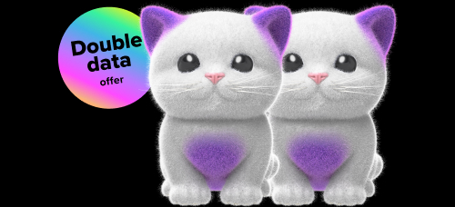 2 cats with no hat