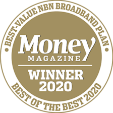 Belong Money Magazine Award 2020 - Best Value nbn Plan