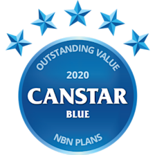 Belong Canstar Award 2019 - outstanding value nbn plan