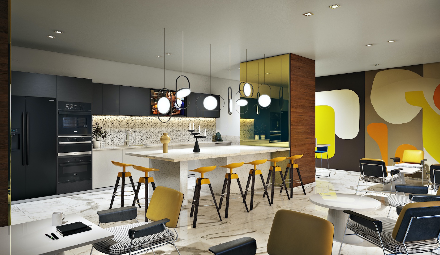 Communal Kitchen 2 Wash