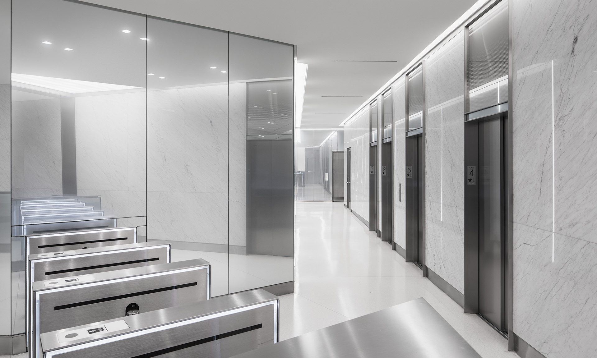 60 Madison Elevator Bank