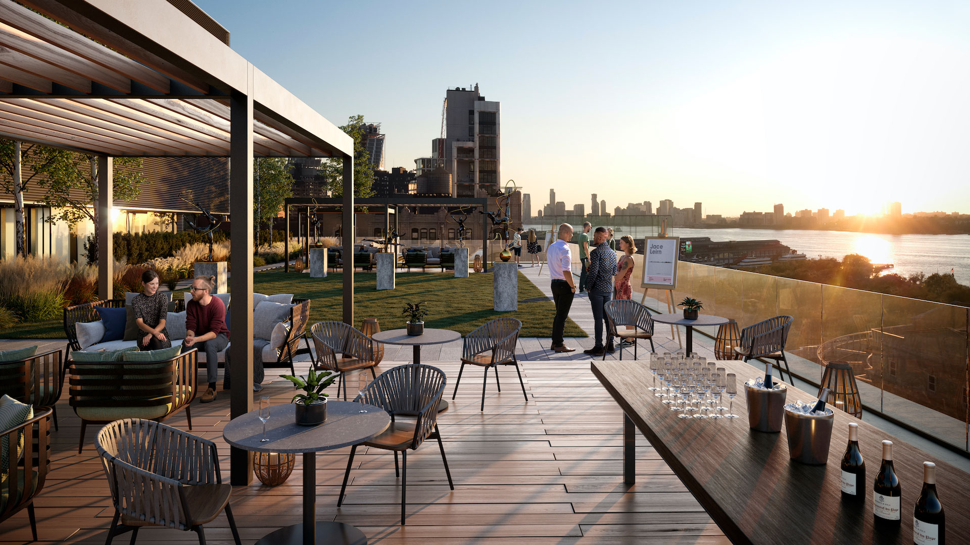 Rooftop Evening Event