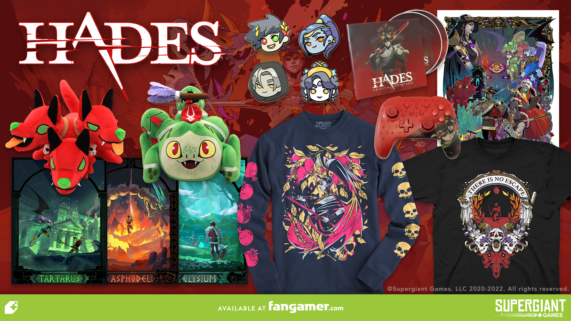 New Hades Merch & Changes to Our Store!